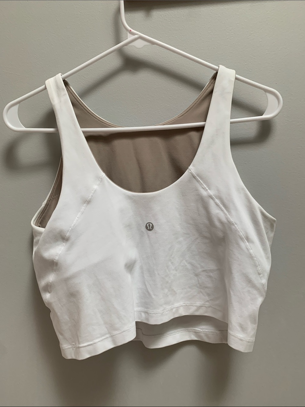 lululemon athletica White Align™ High-Neck Cropped Tank - Picture 5 of 5
